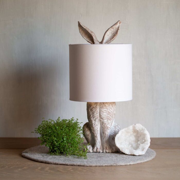 Bunny Table Lamp - Stone White